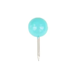 JAM PAPER Round Head Push Pins Teal 100/Pack (346RTTE) -Stationery Sphere Outlet Store GUEST 3ad34295 1fea 402b addf 831d0f6bb9ec