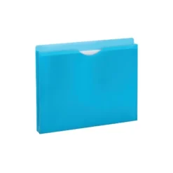 Pendaflex Glow Poly File Jacket Letter Polypropylene Assorted 5/Pack 50992