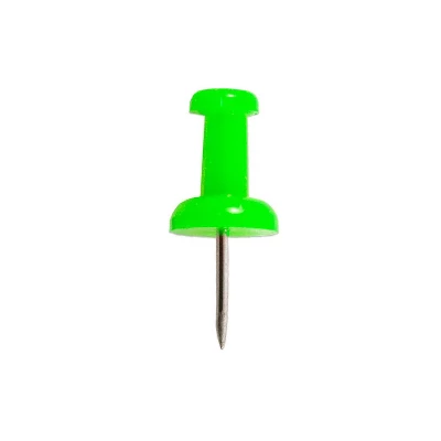 JAM Paper Colored Pushpins Lime Green Push Pins 2 Packs Of 100 522416893A 2 JAM Paper Colored Pushpins Lime Green Push Pins 2 Packs Of 100 522416893A - Image 2