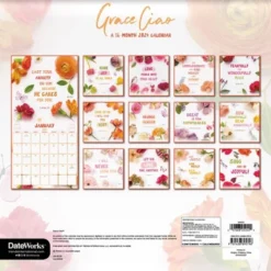 Trends International Inc. 2023-24 Wall Calendar 12"x12" Faith By Grace Ciao 7 Trends International Inc. 2023-24 Wall Calendar 12"x12" Faith By Grace Ciao -Stationery Sphere Outlet Store GUEST 3bbdcda3 c640 405c b3a0 613a87effb7d