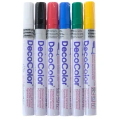 Paint Marker Set 6ct - Marvy Uchida Decocolor -Stationery Sphere Outlet Store GUEST 3dec871a ed1a 4f50 92b8 f48fa6690479