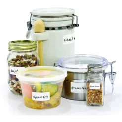 Jokari Erasable Food Labels Refill 2PK. Reusable, Freezer, Microwave And Dishwasher Safe - White -Stationery Sphere Outlet Store GUEST 3e47a34a 299c 4dd8 b7f0 8cb4fe719502