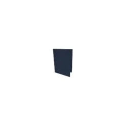 LUX 9 X 12 Presentation Folders Standard Two Pocket Dark Blue Linen 50/Pack (PF-DBLI-50)