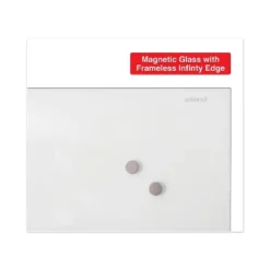 Universal Frameless Magnetic Glass Marker Board 36" X 24" White 43202 -Stationery Sphere Outlet Store GUEST 40afaca9 8657 4c18 88b3 dd3a0b038f58