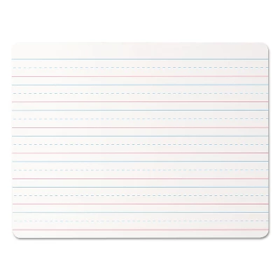 Universal Lap/Learning Dry-Erase Board Lined 11 3/4" X 8 3/4" White 6/Pack 43911 3 Universal Lap/Learning Dry-Erase Board Lined 11 3/4" X 8 3/4" White 6/Pack 43911 - Image 3
