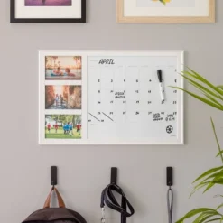 U Brands 15"x23" Photo Frame Dry Erase Monthly Calendar With Marker -Stationery Sphere Outlet Store GUEST 41643c0e 248d 4d26 8e5d 671a9700cafb