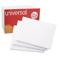 UNIVERSAL Unruled Index Cards 4 X 6 White 500/Pack 47225 6 UNIVERSAL Unruled Index Cards 4 X 6 White 500/Pack 47225 -Stationery Sphere Outlet Store GUEST 4267a7b1 b407 4ebf bf19 febaa690eba0