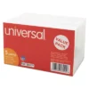 UNIVERSAL Ruled Index Cards 3 X 5 White 500/Pack 47215