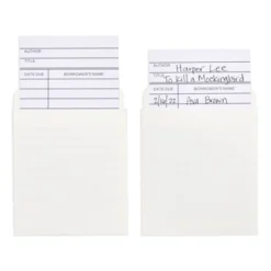 Best Paper Greetings 200 Piece Set Of 100 Self Adhesive Library Card Pockets And 100 Due Date Cards For Book Checkouts, 3 X 5 In 10 Best Paper Greetings 200 Piece Set Of 100 Self Adhesive Library Card Pockets And 100 Due Date Cards For Book Checkouts, 3 X 5 In -Stationery Sphere Outlet Store GUEST 4385b5c0 c1ac 46e7 b3c5 b67541764ebf