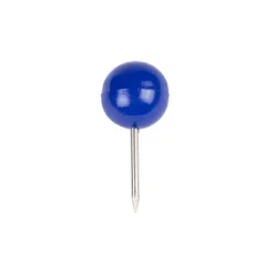 JAM PAPER Round Head Push Pins Blue 100/Pack (346RTBU) 5 JAM PAPER Round Head Push Pins Blue 100/Pack (346RTBU) -Stationery Sphere Outlet Store GUEST 4422e1d9 0043 4c53 b107 e09b5c19fac5