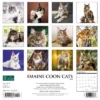 Willow Creek Press 2024 Wall Calendar 12"x12" Just Maine Coon Cats