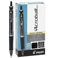 Pilot Acroball Colors Retractable Ballpoint Pens Medium Point Black Ink 220815 -Stationery Sphere Outlet Store GUEST 471851ee dcff 4a89 813d 49704eeeca8b