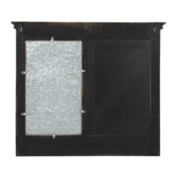 28" X 25" Idamae Wood Framed Chalkboard Wall Organizer White - Kate And Laurel -Stationery Sphere Outlet Store GUEST 47cab072 5efd 4b03 94e6 4a4a87b39789