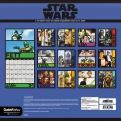 Trends International Inc. 2023-24 Wall Calendar 12"x12" Star Wars: Saga Bilingual 7 Trends International Inc. 2023-24 Wall Calendar 12"x12" Star Wars: Saga Bilingual -Stationery Sphere Outlet Store GUEST 48bf2746 c1d4 4aeb aa5f 0a20f20ab6f6