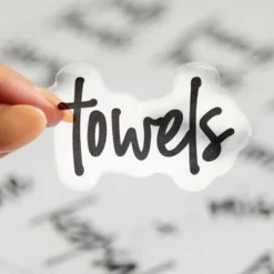 Talented Kitchen 141 Laundry Room Labels For Jars - Preprinted Black Script Stickers For Closet, Bathroom Organization (Water Resistant) -Stationery Sphere Outlet Store GUEST 5169cd07 fa77 4b95 b84f 41834a2339c3