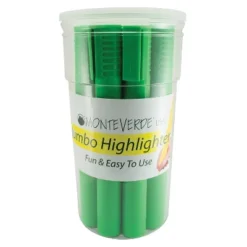 Monteverde Jumbo Highlighter Angled Tip Green 12 Piece Tub (MV20613) -Stationery Sphere Outlet Store GUEST 528c9b51 1378 44d5 b52d 939fbd119e33