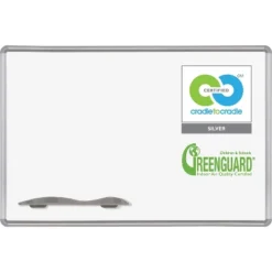 Best-Rite Green Rite Dry Erase Board 36 X 24 White Silver Frame E2H2PB