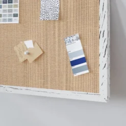 Emma And Oliver Wall Mount Linen Board With Wooden Push Pins -Stationery Sphere Outlet Store GUEST 550bc448 9ead 4c0c 876c 897ce5cf407a