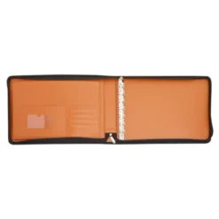 Stockroom Plus Brown 7 Ring Business Checkbook Binder With Zipper For Checks, PU Leather, 15 X 11 X 2 In -Stationery Sphere Outlet Store GUEST 5594682c 4012 4a5d afa5 3135d200023b