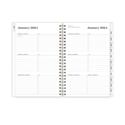 The Everygirl X Day Designer 2024 Planner 5"x8" Weekly/Monthly Senegal Tan 5 The Everygirl X Day Designer 2024 Planner 5"x8" Weekly/Monthly Senegal Tan - Image 5