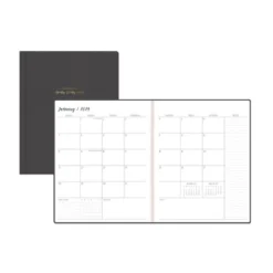 Ivory Paper Co 2024 Planner 10"x8" Weekly/Monthly Bookbound Black 13 Ivory Paper Co 2024 Planner 10"x8" Weekly/Monthly Bookbound Black -Stationery Sphere Outlet Store GUEST 5634da61 4ca8 41d8 8174 48aba206eccc