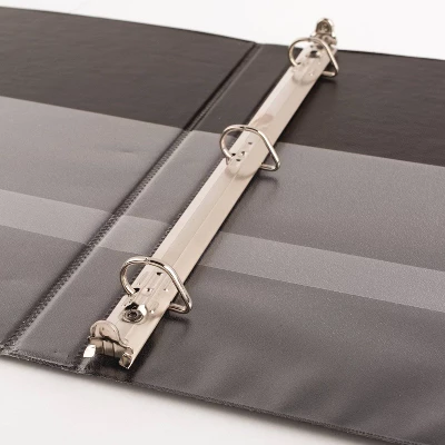 6pk 0.5" D Ring Binder Black - Up & Up™ 3 6pk 0.5" D Ring Binder Black - Up & Up™ - Image 3