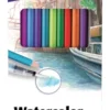 Pentel Arts Watercolor Pencils, Assorted Colors, Set Of 12