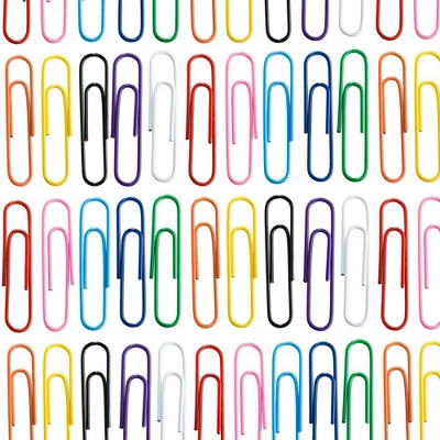 JAM Paper 2" 10pk Colorful Jumbo Paper Clips - Large - Multicolor 2 JAM Paper 2" 10pk Colorful Jumbo Paper Clips - Large - Multicolor - Image 2