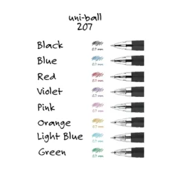 Uni-ball Uniball 207 Retractable Gel Pens Medium Point 0.7mm Purple Ink Dozen (70221) -Stationery Sphere Outlet Store GUEST 59a59f19 3a2e 42c1 bcc6 a77cc501a2a1 1