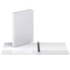 0.625" Premium Round Ring Binder 6pk Customizable View White - Easyview