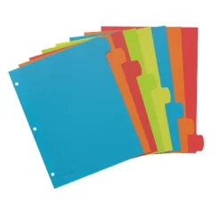 Avery Big Tab Write & Erase Plastic Tab Dividers Multicolor 2609668 -Stationery Sphere Outlet Store GUEST 5af2fa00 6d93 4163 9522 71f964e407bc