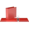 3" Premium Round Ring Binder 6pk Customizable View Red - Easyview