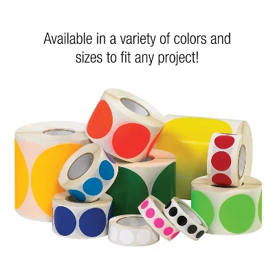 Tape Logic Inventory Circle Labels 1/2" Green 500/Roll DL690D 2 Tape Logic Inventory Circle Labels 1/2" Green 500/Roll DL690D - Image 2