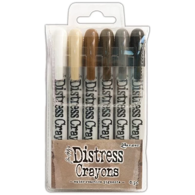 Tim Holtz Distress Crayon Set-Set #3 1 Tim Holtz Distress Crayon Set-Set #3