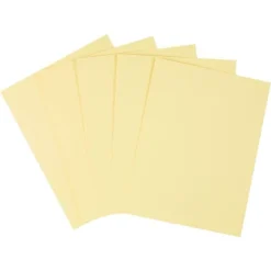 MyOfficeInnovations Cover Stock Paper 67 Lbs 8.5" X 11" Canary 250/Pack (82993) 490884