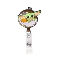 Disney Star Wars The Mandalorian Lanyard And Retractable Badge Reel Set, Grogu Print Lanyard With Matching Badge Reel ID -Stationery Sphere Outlet Store GUEST 6063245f 9ab5 4bc8 94dd d261ebb5b3c2