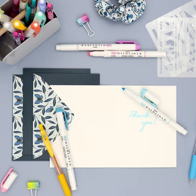 Zebra 14ct Highlighters Journaling Set 1 Zebra 14ct Highlighters Journaling Set