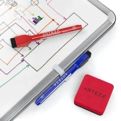 Arteza Premium Set Of 2 Framed White Magnetic Dry Erase Lapboards (11"x14"), 16 Markers With Cap Erasers, And Magnets -Stationery Sphere Outlet Store GUEST 6237801f 1ca1 4d5e 8f7c a3e993d6e858