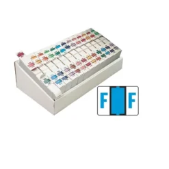 Smead BCCR Bar-Style Color-Coded Alphabetic Label, A-Z, Label Roll, Assorted Colors (67070)