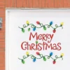 Collections Etc Holiday Merry Christmas String Lights Garage Magnet
