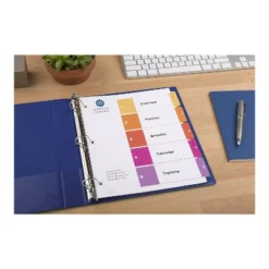 Avery Ready Index Customizable Table Of Contents Asst Dividers 5-Tab Ltr 6 Sets 11187 -Stationery Sphere Outlet Store GUEST 67e32ccc e037 4124 9ff2 b19101a34071