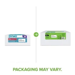 Dymo Labels LabelWriter 2-1/8"Wx1"H 12 RL/PK White 2050821