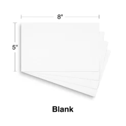 Staples 5" X 8" Unruled Index Cards 500/Pack (51005) 233460 -Stationery Sphere Outlet Store GUEST 696875cf e417 4367 aa1c 36dcf3ad4055 1