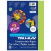 Pacon Tru-Ray 9" X 12" Construction Paper Brilliant Lime 50 Sheets/Pack 5 Packs (PAC103423-5)