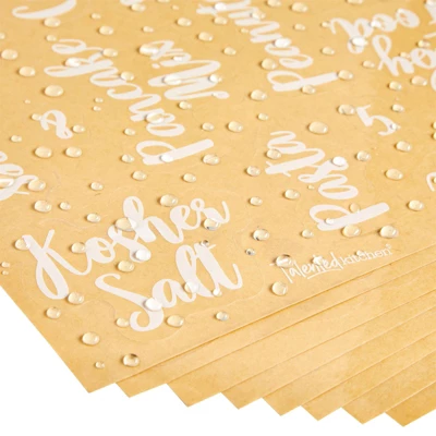 Talented Kitchen 135 Pack White Cursive Pantry Labels, Kitchen Food Storage Label Stickers For Containers, Jars And Canisters 4 Talented Kitchen 135 Pack White Cursive Pantry Labels, Kitchen Food Storage Label Stickers For Containers, Jars And Canisters - Image 4