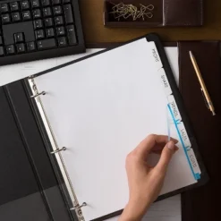 Avery Print & Apply Clear Label Dividers W/White Tabs Copiers 5-Tab Letter 5 Sets 11421 -Stationery Sphere Outlet Store GUEST 6d20322e 5508 472c b1c6 a7f4c978a6e6