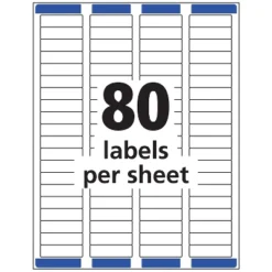 Avery Clear Easy Peel Mailing Labels Laser 1/2 X 1 3/4 800/Pack 15667 -Stationery Sphere Outlet Store GUEST 6dd2fff6 9dc8 4fa9 a457 1af93499ce75
