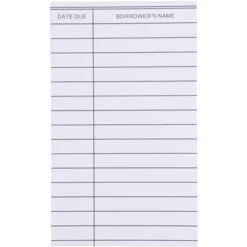 Paper Junkie 250 Pack Blank Library Cards For School Book Checkouts, CDs, DVDs, Vinyl Records, Classroom Supplies, White, 3 X 5 In 13 Paper Junkie 250 Pack Blank Library Cards For School Book Checkouts, CDs, DVDs, Vinyl Records, Classroom Supplies, White, 3 X 5 In -Stationery Sphere Outlet Store GUEST 6ddccd59 667e 4512 8479 5c9e9fcb800b