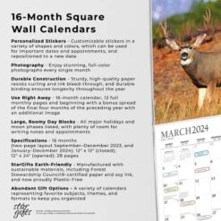 StarGifts 2024 Wall Calendar 12"x12" Giant Bucks 7 StarGifts 2024 Wall Calendar 12"x12" Giant Bucks -Stationery Sphere Outlet Store GUEST 6e23ca3e a5fb 4e82 8e03 52b67dce3410
