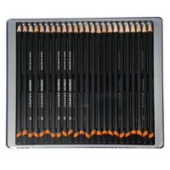 24ct Graphite Pencils Graphic Set - Derwent